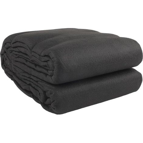Tapis Protection Spa Rond 4m Épais Résistant(2m) Feutre pour haute densité, absorption eau et huile, pour idéal sols pour bois, diamètre 2m, nettoyage facile (1/5)