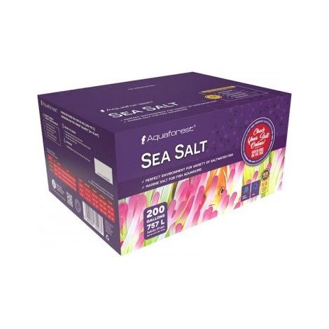 Sel marin Aquaforest, boîte de 25 kg - Sel marin