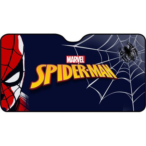 Parasole anteriore parabrezza auto Spiderman 130x70cm uomo ragno cartoni (1/5)