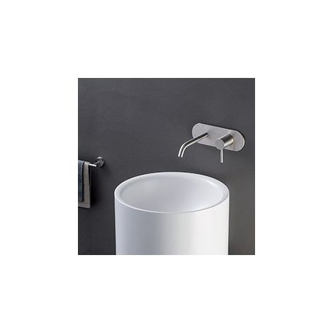 Mitigeur mural pour lavabol 100% INOX + VIDAGE EX PX276 - CRISTINA ONDYNA PX25628 (1/2)
