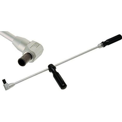 Bgs Cacciavite angolare 480 mm con impugnatura ergonomica ad inserto