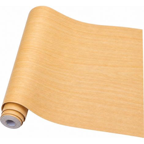 Film Adhesivo de Suelo Efecto Madera Impermeable para Baño (1/5)