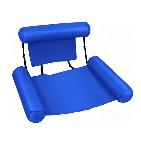 Matelas de piscine, jouets de piscine gonflables, aides à la natation gonflables, accessoires de piscine, jouets de piscine, 125 x 115 cm (1/5)