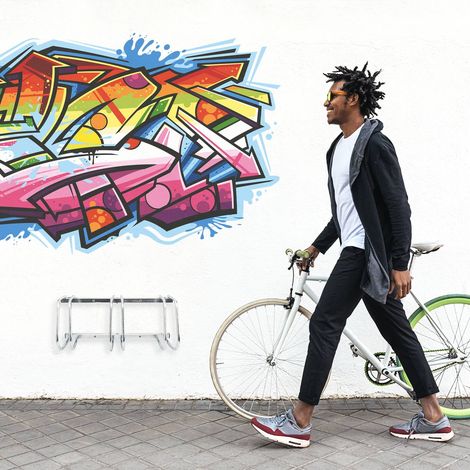 Fahrradstander fur 3 fahrrader aus stahl 884294 (1/5)