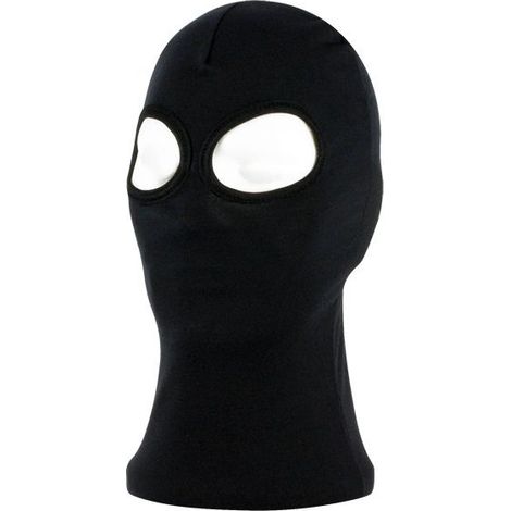 Cagoule Noire (2 yeux) Taille Unique 65% Polyester / 35% Coton - Soft touch