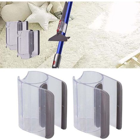 Saugclip für Dyson V7, V8, V10 und V11, Aufbewahrungsclip für Staubsaugerkopf, Verlängerungsclip, Zubehör, 2 Stück (1/5)