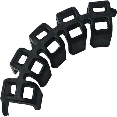 100pcs Attache Tuteur Plante Tomate, Clip de Jardin en Plastique Noir, Éclisse de Renfort pour Branches, Pince de Palissage Anti-Stress pour Plants de Tomates (Lot de 100) (1/5)