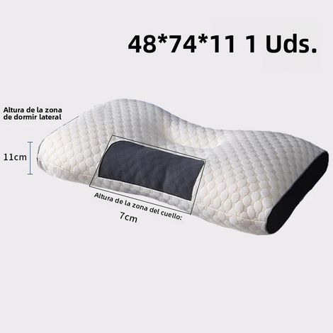Orthopedic Neck Pillow for Sleeping 2024 SPA Massage Neck Pillow with Soy Fiber Sleep Aid and Cervical Protection for Adults (1/5)
