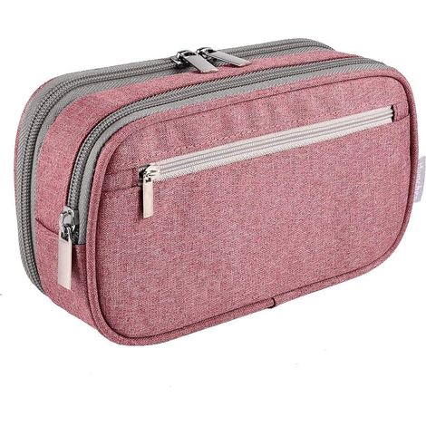 Sac de rangement imperméable à l'eau de grande capacité (rose) (1/3)
