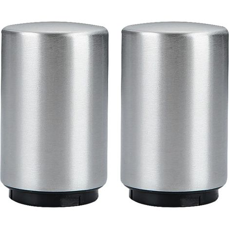 Appuyez vers le bas et retirez la capsule  Ouvre-bouteille de bière automatique  Collecteur de capsules magnétique, argent (1/5)
