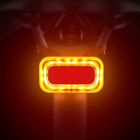 Intelligentes Fahrrad-Rücklicht, wiederaufladbare USB-Fahrrad-Rücklichter mit Bremserkennung, 4 Modi, wasserdichtes LED-Fahrrad-Sicherheitslicht