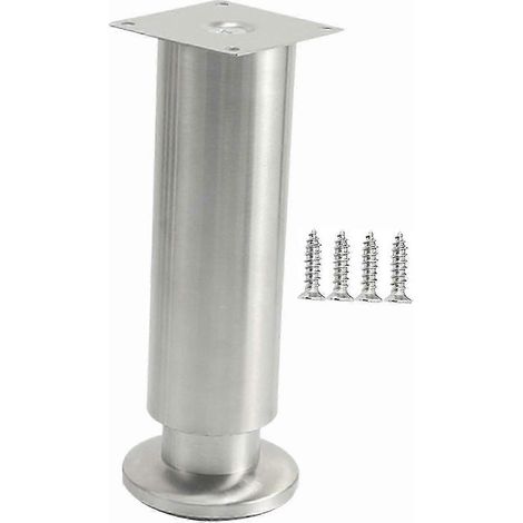 Pieds de support de lit réglables en hauteur, pieds de meubles robustes, pieds de rechange 180 mm (1/4)