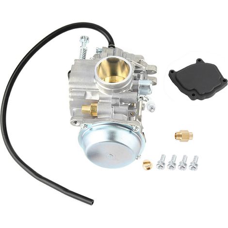 Carburador de repuesto para Suzuki Quadrunner 250 LTF250 (1990–1999) – Nuevo, metálico, plateado (1/5)