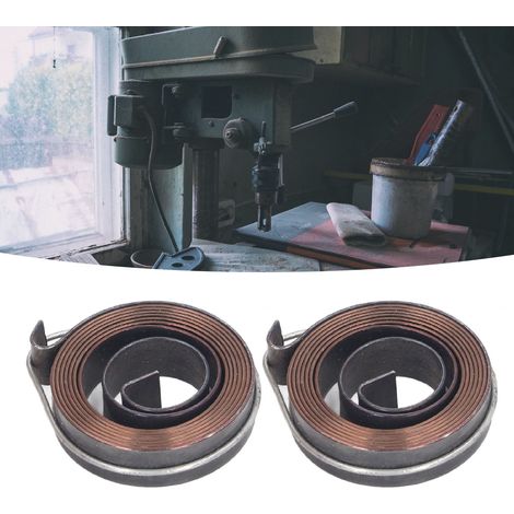 2 ressorts pour perceuse d'établi, ressorts hélicoïdaux pour perceuse d'établi, accessoires pour ressorts de perceuse à colonne, ressorts pour fraiseuse (1/5)