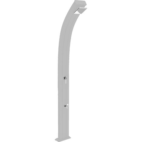 Doccia da Esterno Giardino Miscelatore e Lavapiedi Arkema Spring Bianco Crema (1/5)