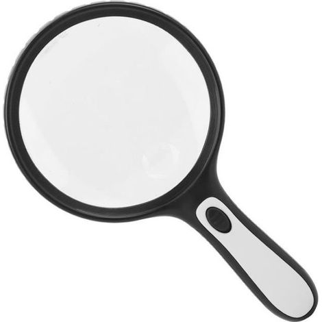 1 Loupe,LED intégré,Grossissement 3X et 6X,Lentille acrylique,Lecture et inspection pour seniors (1/4)