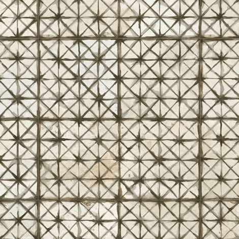 Carrelage Vintage effet Carreau ciment Noir 45x45x0,95 cm Byblos - Sol et mur intérieur (vendu par carton de 1 m²) - RO'MA CARRELAGE
