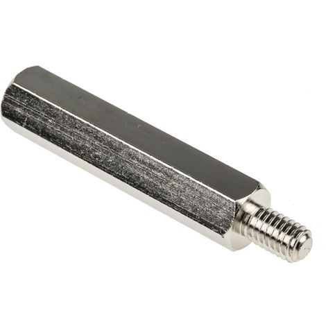 Entretoise filetée RS PRO, longueur 45mm, Mâle / Femelle, M6 x M6 ( Prix pour Sachet de 50 ) (1/3)