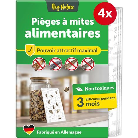 Pièges Anti-Mites Alimentaires, 4 Pièces, sans Insecticide (1/5)