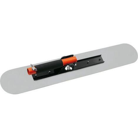 Lisseuse ronde inox pour manche télescopique Mondelin 70cm