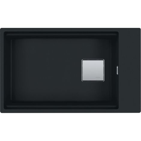 Evier Franke Kubus 2.0 Fragranit+ KNG110-62 - Noir Mat - Vidage : Manuel (1/2)