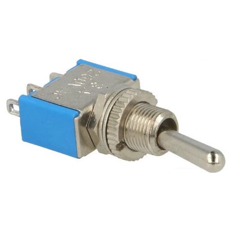 Interruptor Palanca Unipolar 3 Posiciones On-off-on 3a/250vac 11.435.itp/s