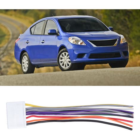 Câble d'interface 12 broches pour autoradio Nissan Versa et Sunny (1/5)