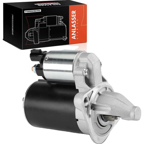 Motorino di avviamento, 0,9 kW, 12 V, rotazione oraria, compatibile con veicoli, 8 denti (1/5)