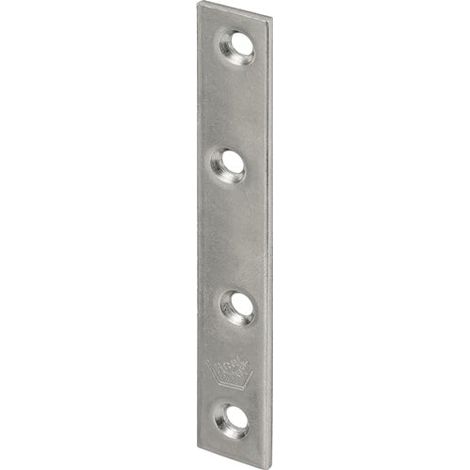 Chapa  de conexión  VORMANN  L.100  mm  An.15  mm  Gr.2  mm  acero  inoxidable  -  10183100 (1/3)