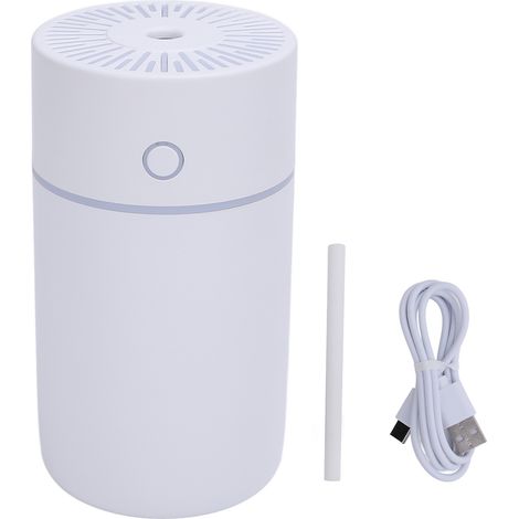 Humidificateur avec lumières colorées, alimenté par USB, 250ml, arrêt automatique, pour bureau, maison, voiture, bureau, plantes d'intérieur (1/5)