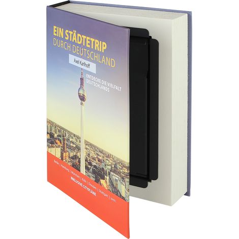 HMF 80915 Buchtresor Papierseiten Deutschland, 23 x 15 x 4 cm (1/5)