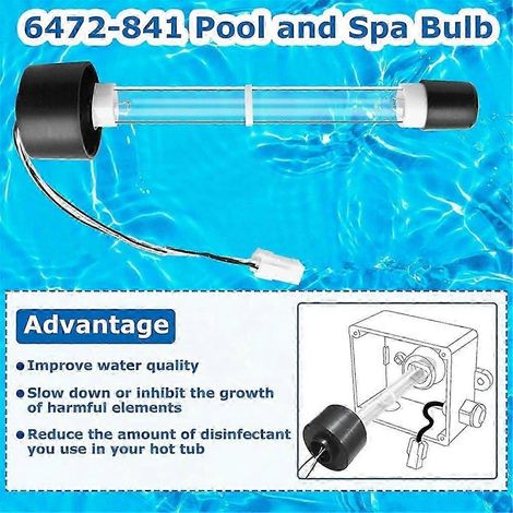472-841 Whirlpool-, Pool- und Spa-Lampen 6472-857,94-1552, UVL-3LRK-, UV-Lampen, Jacuzzis & Sundance Spa Cl Edition 0620