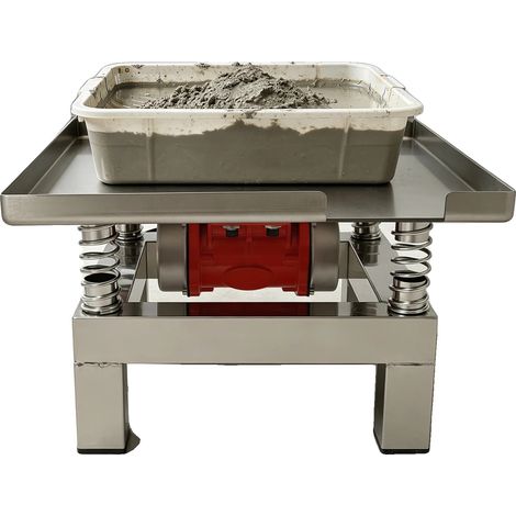 Table Vibrante en Béton, 35x35cm, 50W, 220V, 3000-3600tr/min, Charge Maximale 10kg (1/5)