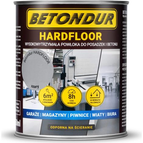 Vernice Betondur per pavimenti e cemento, 0,75 l, resistente, colore grigio.