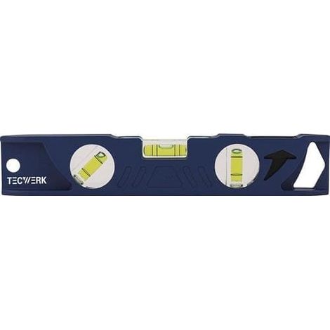 TECWERK Wasserwaage Torpedo 25cm ± 1,0 mm/m TECWERK (1/3)