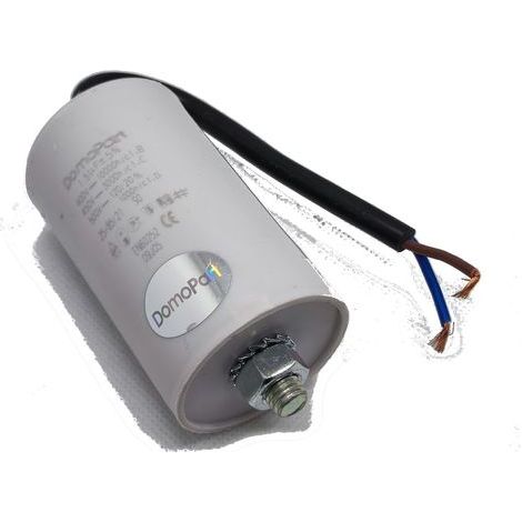 Condensateur Moteur de travail 1,5uf 450vac Mesure 40x70mm Avec Câbles Y M8 12ag122 Ct1,5mf450v/câbles