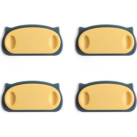 4 Pcs Hanging Headphone Wire Clips Wrap Cord Winder Data Line Organizer Accueil