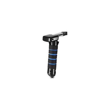 Poignée de porte de voiture pour personnes, Poignée de loquet de porte de voiture pour personnes âgées et handicapées(Bleu) (1/5)