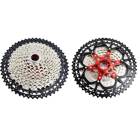 Freilaufkassette, 12-fach kompatibel, leichtes Design, 10 Gänge 11-50T (1/2)