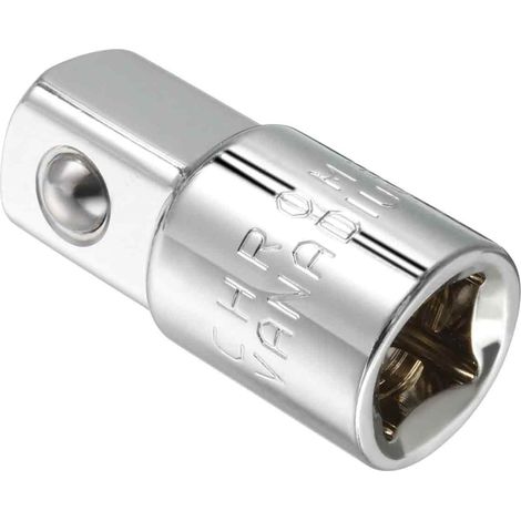 1 pièce Adaptateur réducteur pour douille à impact, 3/8 po femelle vers 1/2 po mâle, pour clés à cliquet, barres de force et clés dynamométriques (1/5)