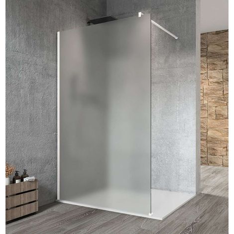 Gelco Vario - Parete doccia walk-in, 70 cm, vetro rivestito, vetro bianco/smerigliato GX1470GX1015