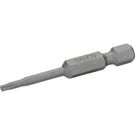Bahco 1/4-Standard-Bit für TX-T8-Schrauben 50 mm - 2 Stk. pro Blisterpackung