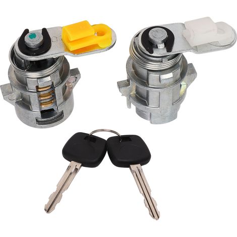 Kit cylindre de serrure de porte auto + clés DL 227 pour 4Runner 1989-1998, Pickup 1989-1995, ref 6905235030 6905135030 DL115, ABS alliage métal (1/5)