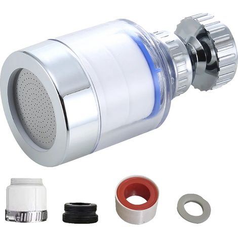 Filtre de purificateur d'eau, élimine le chlore, les métaux lourds, StyleC (1/2)