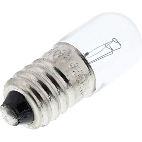 Ampoule RS PRO 60 V 50 mA, E10