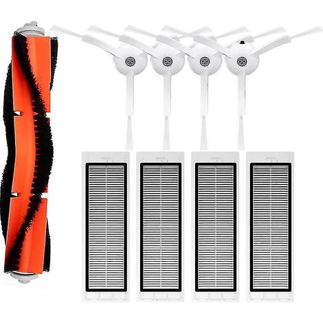 Haupt- und Seitenbürstenfilter für Xiaomi Mi Staubsauger 1/1s Roborock S5 (1/4)
