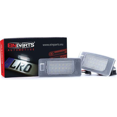 Luces LED para matrícula, 6000 K, blanco frío, 12 V, CANBUS, para Fiat 500X (1/5)