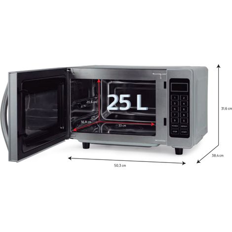 Microondas 25L ORBEGOZO MI 2580 PR 25 L PROFESIONAL REF 18165 Ino