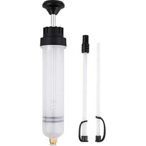 200CC seringue Liquide de Frein,Pompe Extraction Liquide de Frein avec Tube Extension et Joint,pour l'huile, Le Liquide de Frein, l'antigel et l'huile de Transmission (1/4)