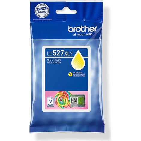 BROTHER Cartucho de tinta amarillo de larga duracion LC527XLY 2.000 paginas